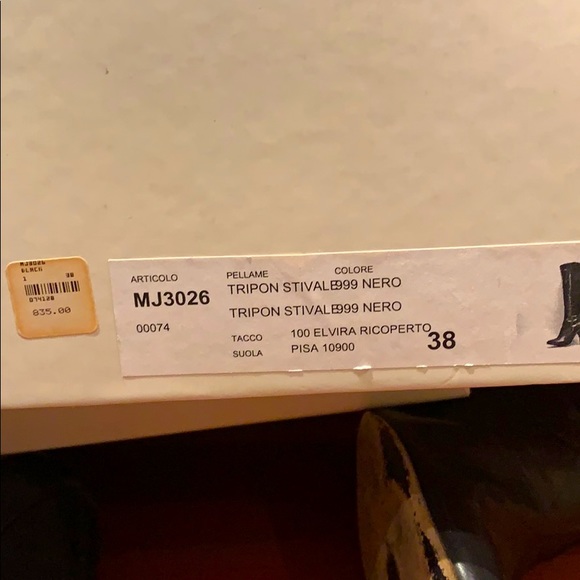 Marc Jacobs black knee-high boots - Picture 6 of 6